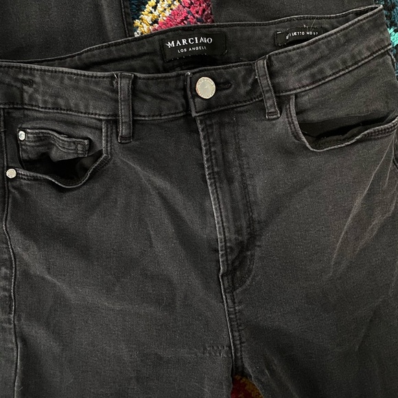 Marciano Stiletto no 97 High Waisted Black Jeans - Picture 5 of 5